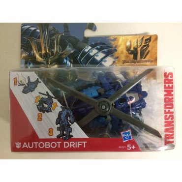 TRANSFORMERS ACTION FIGURE  6" - 15 cm AUTOBOT DRIFT the age of extinction Hasbro a8121