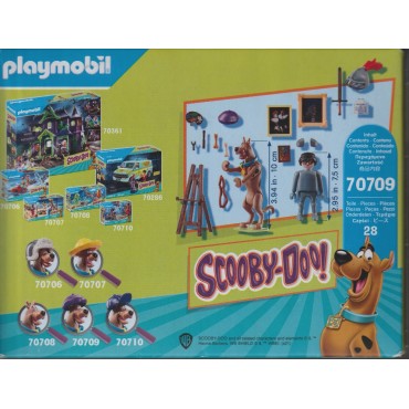 PLAYMOBIL SCOOBY DOO ! 70709 L'ASSALTO DEL BLACK KNIGHT