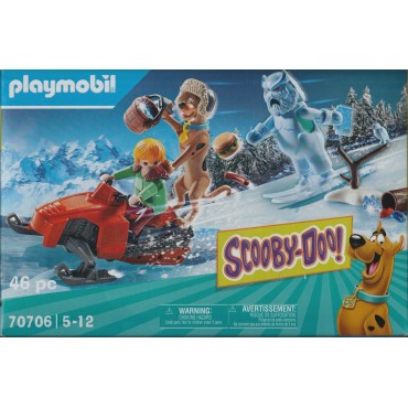 PLAYMOBIL SCOOBY DOO ! 70706 FUGA DALLO SNOW GHOST