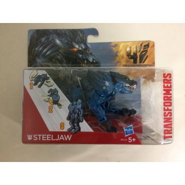 TRANSFORMERS ACTION FIGURE  6" - 15 cm  STEELJAW the age of extinction Hasbro a8123