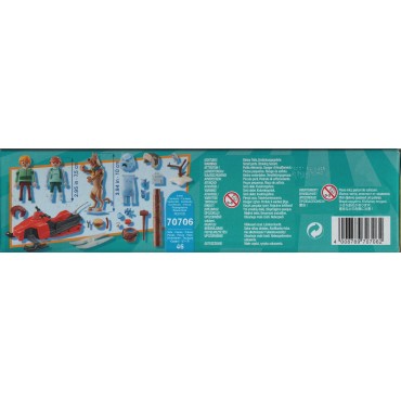 PLAYMOBIL SCOOBY DOO ! 70706 FUGA DALLO SNOW GHOST