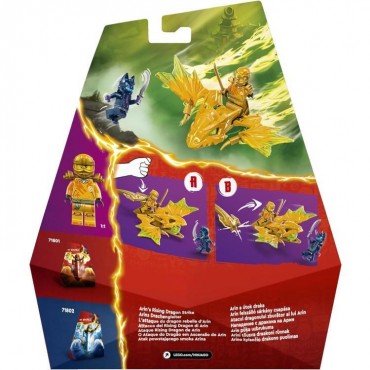 LEGO NINJAGO 71803 ATTACCO DEL RISING DRAGON DI ARIN