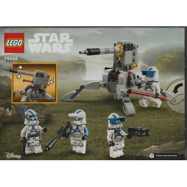 LEGO STAR WARS 75345 CLONE TROOPERS BATTLE PACK