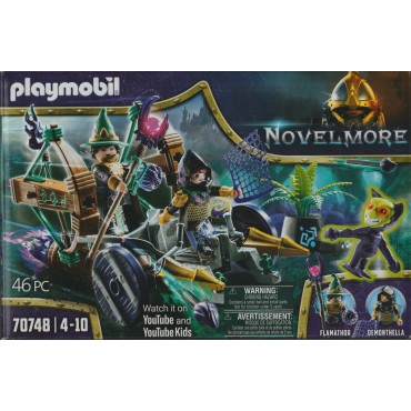 PLAYMOBIL NOVELMORE 70748 VIOLET VALE- CACCIATORI DI DEMONI