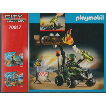 PLAYMOBIL CITY ACTION STARTER PACK 70817 ARTIFICIERI IN AZIONE