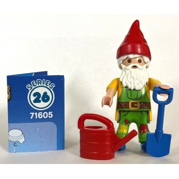 PLAYMOBIL FI?URES 71605 SERIE 26 02 GARDEN DWARF