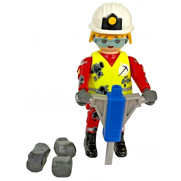 PLAYMOBIL FI?URES 71605 SERIE 26 06 STREET WORKER