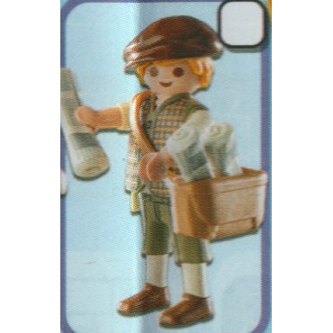 PLAYMOBIL FI?URES 71605 SERIE 26 08 NEWSPAPER SELLER
