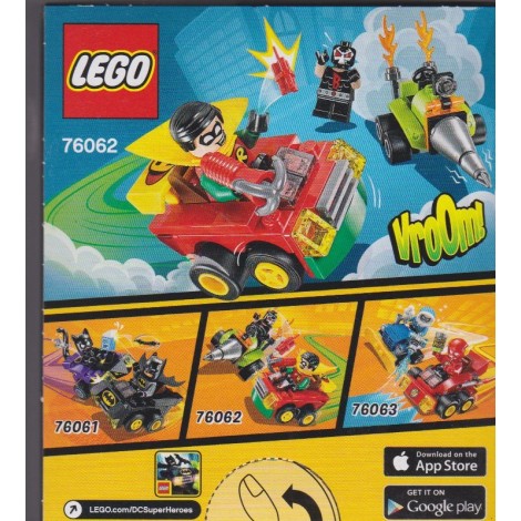 LEGO SUPER HEROES 76062 MIGHTY MICROS ROBIN VS BANE