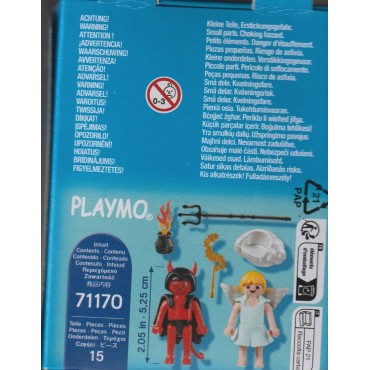 PLAYMOBIL SPECIAL PLUS FIGURE  71170 LITTLE ANGEL & LITTLE DEVIL