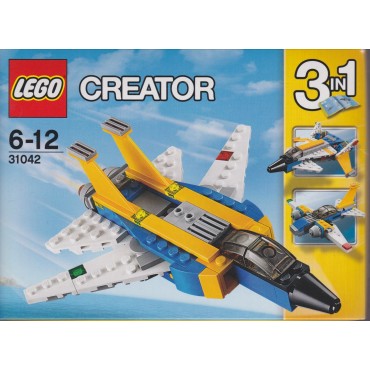 LEGO CREATOR 31042 BIPLANO DA RICOGNIZIONE