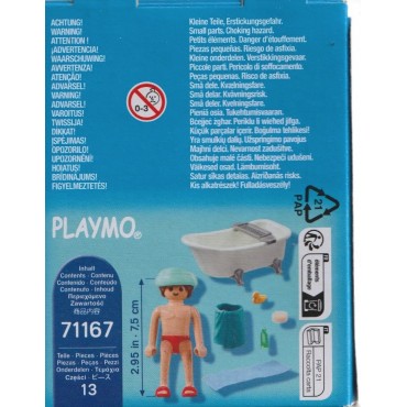 PLAYMOBIL SPECIAL PLUS FIGURE 71167 MANN & BATHTUB