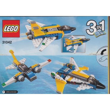 LEGO CREATOR 31042 BIPLANO DA RICOGNIZIONE