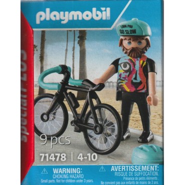 PLAYMOBIL SPECIAL PLUS FIGURE 71478 CYCLIST