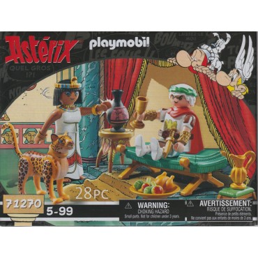 PLAYMOBIL ASTERIX 71270 CAESAR AND CLEOPATRA