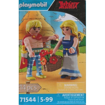 PLAYMOBIL ASTERIX 71544 TRAGICOMIX & FALBALA FIGURES