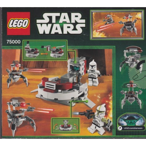 LEGO STAR WARS 75000 CLONE TROOPERS VS DROIDEKAS