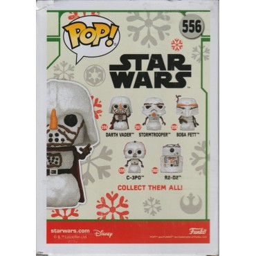 FUNKO POP! STAR WARS 556 bubble head HOLIDAY DARTH VADER SNOW  MAN