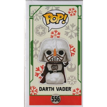 FUNKO POP! STAR WARS 556 bubble head HOLIDAY DARTH VADER SNOW  MAN