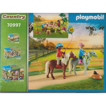 PLAYMOBIL COUNTRY 70997 PONY FARM BIRTHDAY PARTY