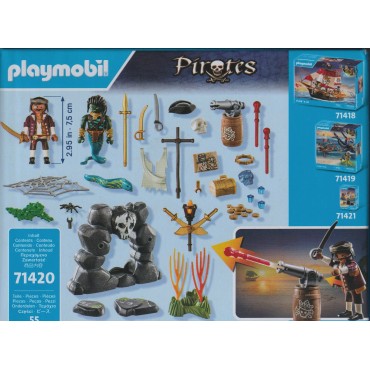 PLAYMOBIL PIRATES 71420 CACCIA AL TESORO