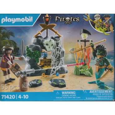 PLAYMOBIL PIRATES 71420 PIRATE VS DEEPER - TREASURE HUNT