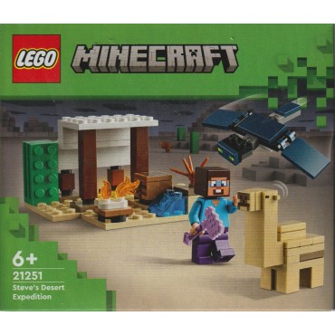 LEGO MINECRAFT 21251 STEVE'S DESERT EXPEDITION