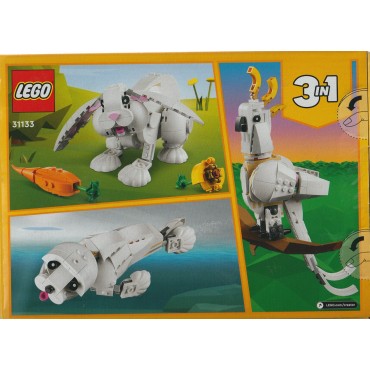 LEGO CREATOR 3 IN 1 31133 WHITE RABBIT