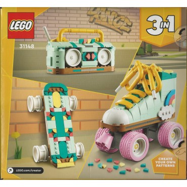 LEGO CREATOR 3 IN 1 31148 RETRO ROLLER SKATE