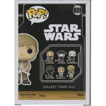 FUNKO POP! STAR WARS 633 bubble head YOUNG LUKE SKYWALKER