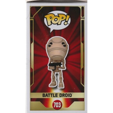 FUNKO POP! STAR WARS 703 bubble head BATTLE DROID
