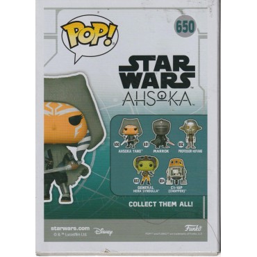 FUNKO POP! STAR WARS 650 bubble head AHSOKA TANO