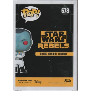 FUNKO POP STAR WARS 678 SPECIAL EDITION bubble head GRAND ADMIRAL THRAWN