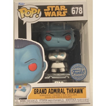 FUNKO POP STAR WARS 678 SPECIAL EDITION bubble head GRAND ADMIRAL THRAWN