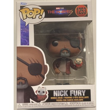 FUNKO POP! MARVEL 1253 bubble head NICK FURY