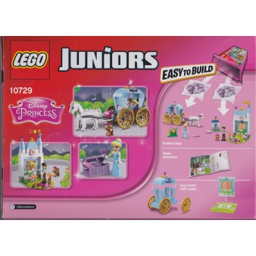 LEGO JUNIORS - DISNEY PRINCESS 10729 LA CARROZZA DI CENERENTOLA