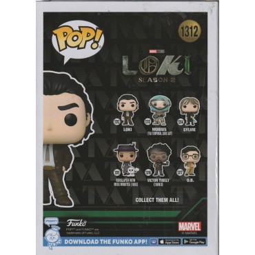 FUNKO POP! MARVEL 1312 bubble head LOKI