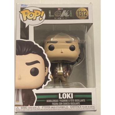 FUNKO POP! MARVEL 1312 bubble head LOKI