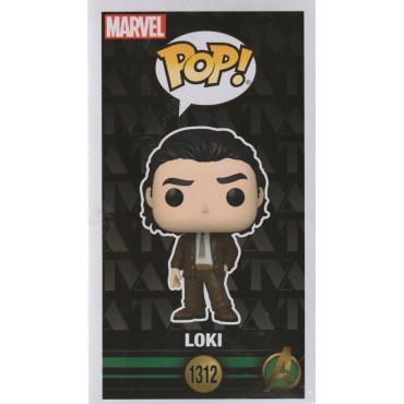 FUNKO POP! MARVEL 1312 bubble head LOKI