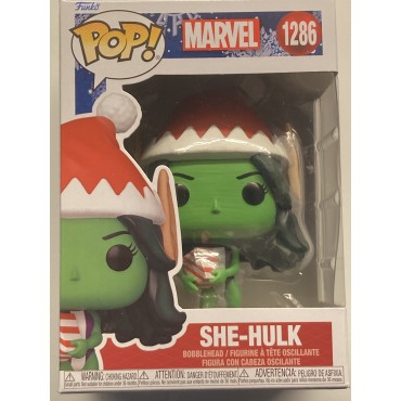 FUNKO POP! MARVEL 1286 bubble head HOLIDAY SHE-HULK