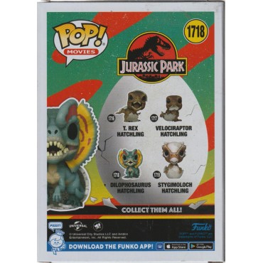 FUNKO POP! JURASSIC PARK 1718 DILOPHOSAURUS HATCHLING