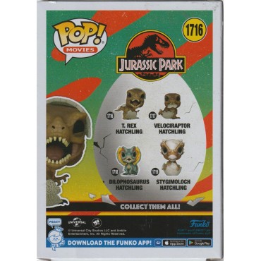 FUNKO POP! JURASSIC PARK 1716 T. REX HATCHLING