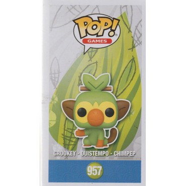 FUNKO POP! POKEMON 957 GROOKEY - OUISTEMPO - CHIMPEP