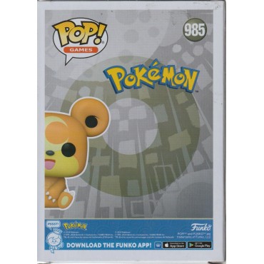 FUNKO POP! POKEMON 985 TEDDIURSA