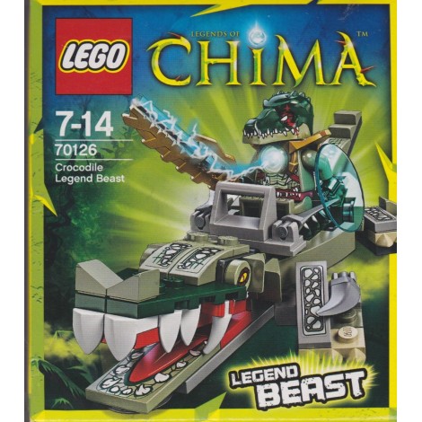 LEGO CHIMA 70126 IL COCCODRILLO LEGGENDARIO DI CRAGGER