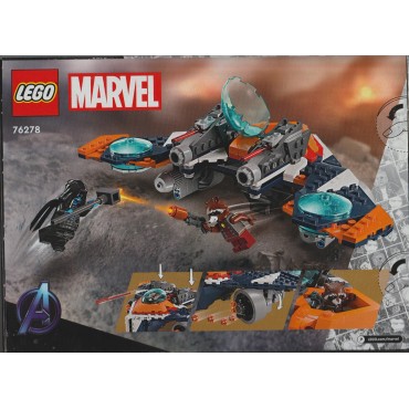 LEGO MARVEL SUPER HEROES 76278 ROCKET'S WARBIRD  VS. RONAN