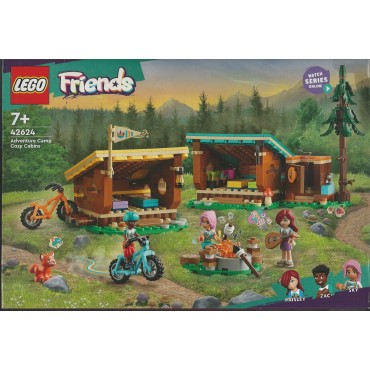 LEGO FRIENDS 42624 CABINE RELAX AL CAMPO AVVENTURA