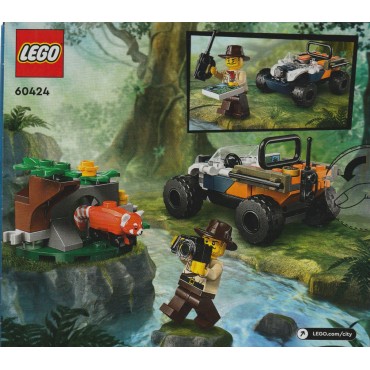 LEGO CITY 60424 ATV DELL'ESPOLRATORE DELLA JUNGLA