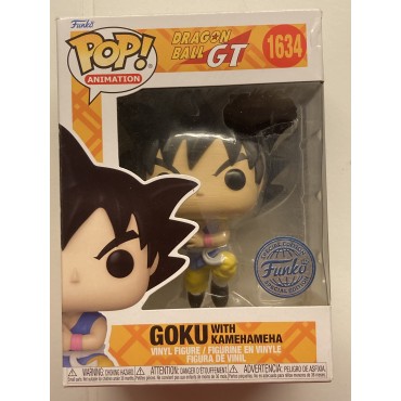 FUNKO POP! DRAGON BALL GT 1634 Special Edition GOKU WITH KAMEHAMEHA