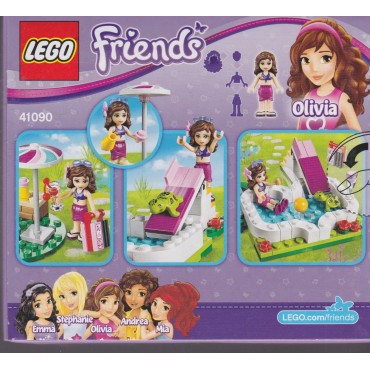 LEGO FRIENDS 41090 OLIVIA'S GARDEN POOL